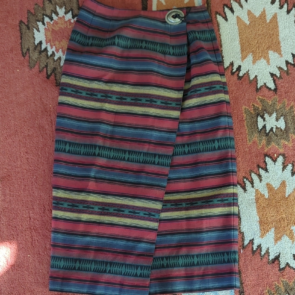 Vintage wrap skirt